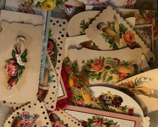 Victorian calling cards