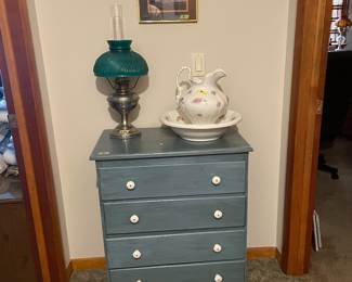 Blue dresser sold