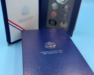 1993 US Prestige Set Bill Of Rights Commemorative Coins Set COA