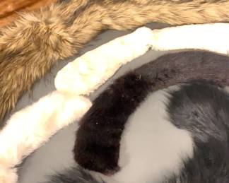 Mink Stole Vintage Mink Scarf Genuine Fur Collars