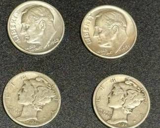 Lot 3 Dimes
