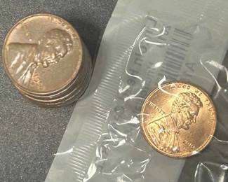 15 Lincoln Wheat Cents 1910s1950s 1 Uncirculated MS60 Cent 2010 Early U.S. Pennies