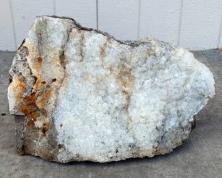 Large Quartz Crystal Cluster Display Specimen, 23.5" x 14.75" x 9" 