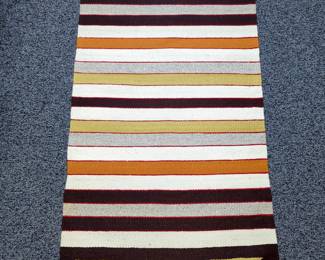 Vintage Navajo Rug, 61" x 30.75" 