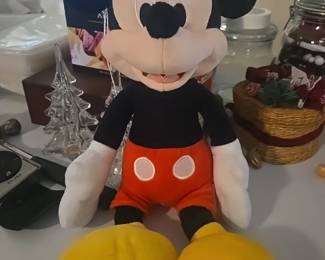 Mickey Mouse plush