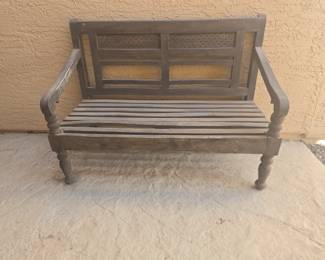 Vintage Wood Bench