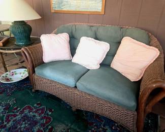 Wicker Sofa