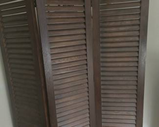 Wood Room Divider