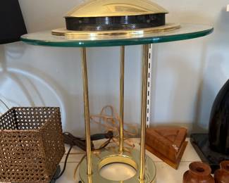 Modern Brass Table Lamp