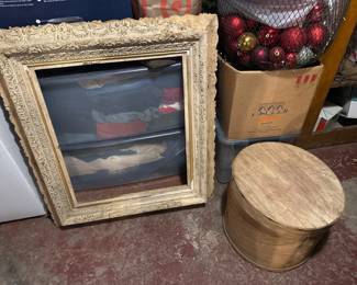 Vintage Frame, Cheese Box