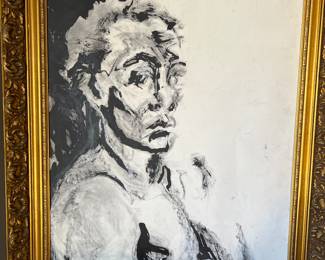 Vintage Charcoal Drawings ng