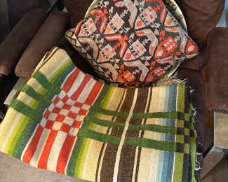Mexican Wedding Blanket, Throw Pillow
