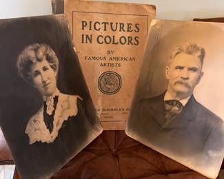 Picture in Colors book binding and antique Photos 
