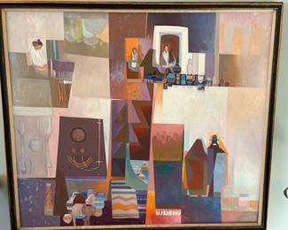 Image Makers by Louis Safer oil painting 