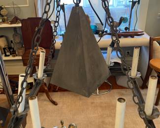 Industrial design hanging lamp