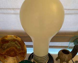 Plastic Light Bulb Lamp