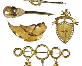 Boucher, Mamselle More Brooches