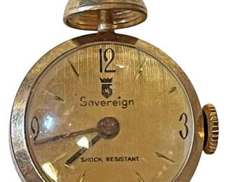 Sovereign Shock Resistant Pendant Watch