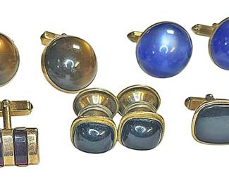 Variety of Vintage Cuff Links
