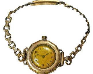 12K GF Antique Gemex Ladies Watch