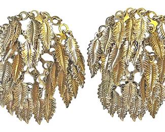 1960s Clip On Earrings