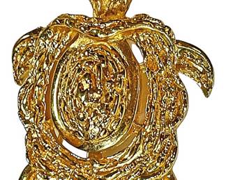 Crown Trifari Turtle BroockPin