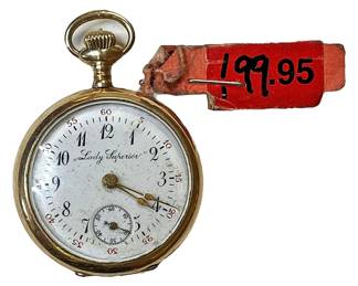 CWC Co Crescent Lady Superior Pocket Watch