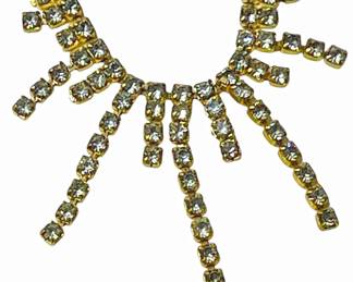 Monet Rhinestone Drip Choker