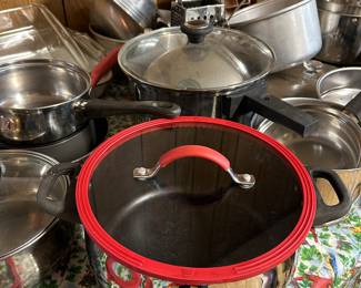 Lots of pots and pans