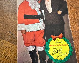 Vintage Elvis Presley postcard