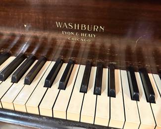 Vintage Washburn piano 