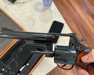 Smith and Wesson revolver 