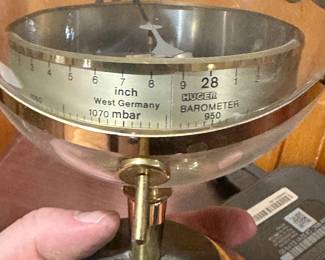 vintage west Germany barometer 