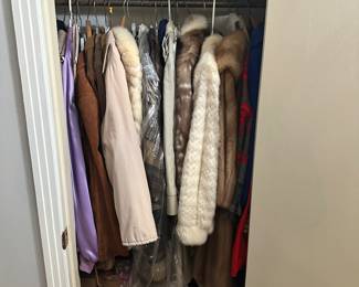 Vintage fur coats 
