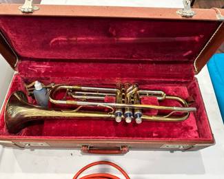 Vintage trumpet 
