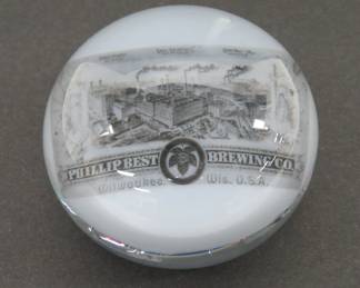 Phillip Best Brewing Co hard to find paperweight