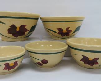 Watt cherry nest of mixing bowls