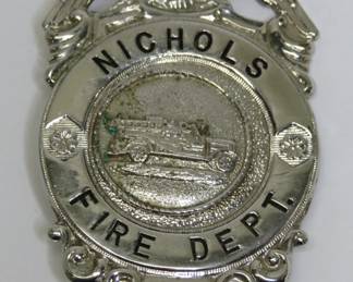 Fire Dept badge