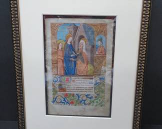 Visitation illumination page
