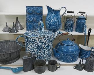 Enamalware and graniteware