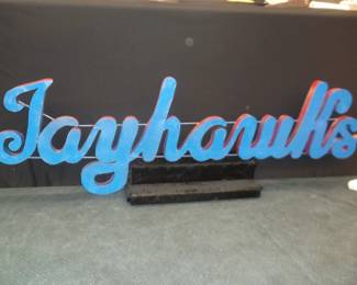 Jayhawks Metal Sign