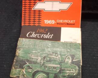 60's Car Manuals