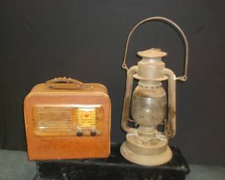 Vintage Radio Vintage Railroad Lantern