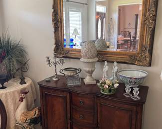 Mirror measures 50”wide 40” long 