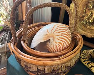 3 baskets new with tags 