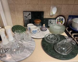 Marble trays 