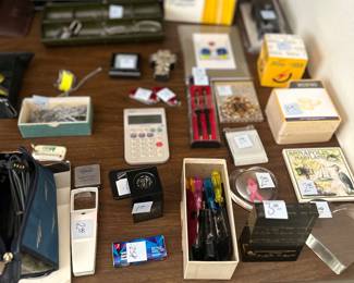 Lots of office supplies 