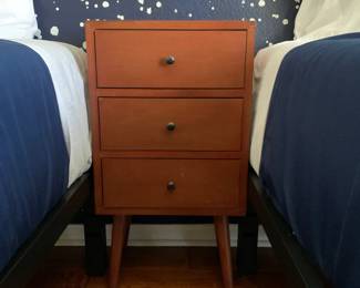 Mid century style nightstand