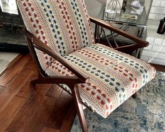 Mid century style accent chair
