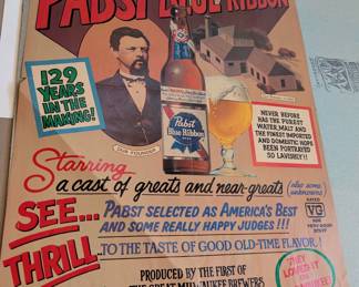 Pabst Blue Ribbon Ad